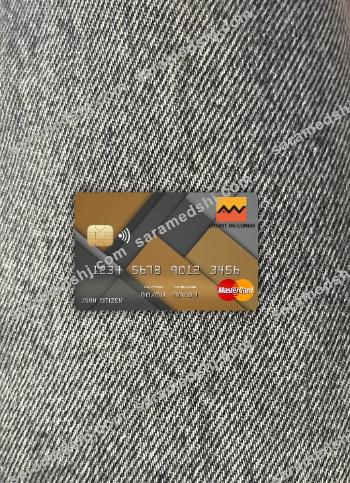 Congo Credit bank mastercard photolook front